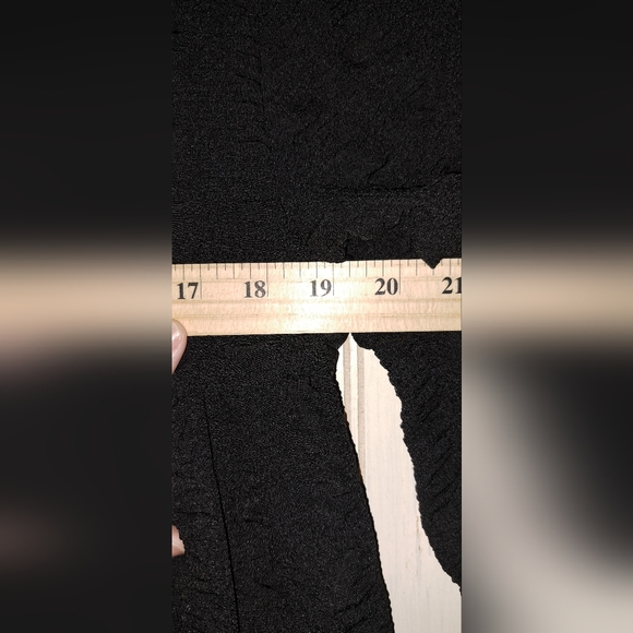 Zara Black Textured Mini Dress - Picture 14 of 14